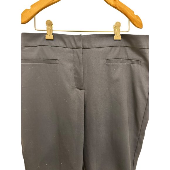 Chicos Fabulously Slimming Navy Crop Pants Womens Size 10 Stretch Comfortable Fi - Picture 2 of 4